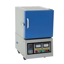 Lab 1L Muffle Furnace Tmax 1700 Metal/Ceramic/Titanium Thermal Treatment 110V