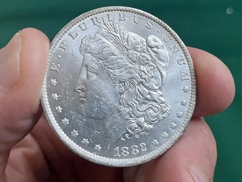 1882 O BU MORGAN SILVER DOLLAR
