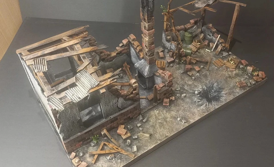 Segunda Guerra Mundial diorama 1/18 Foto 3 de 4