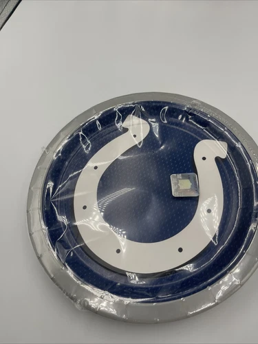 DESIGN WARE PLATES 18 Count 9 Inch INDIANAPOLIS COLTS LOT OF 3 New - Picture 2 of 3