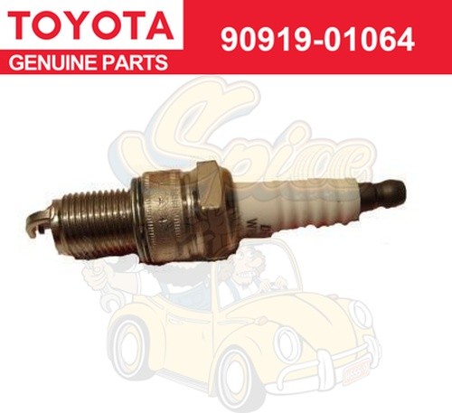 84-95 4RUNNER 2.4L Spark Plug Set of 4 90919-01064 Genuine Toyota W16EXR-U