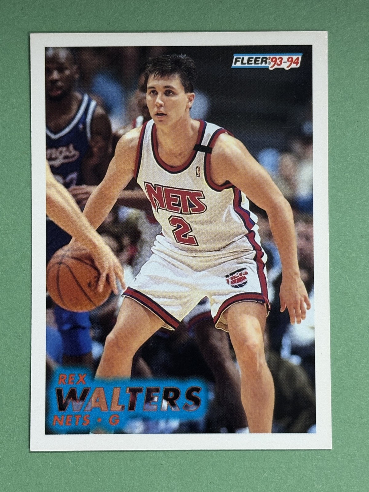 Rex Walters Rookie 1993-94 Fleer New Jersey Nets #337   R26