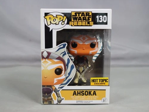 Funko Pop Star Wars Rebels Ahsoka Hot Topic Exclusive Bobble-Head Figure #130