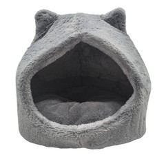 Art  Bob 40cm Grey Cat Bed Cave