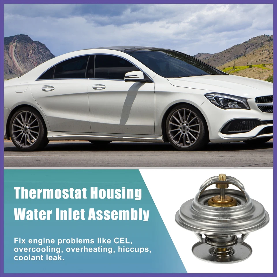 Nº0022037675 Termostato de refrigerante de motor para Mercedes-Benz C280 E320 94-1997 Foto 3 de 4