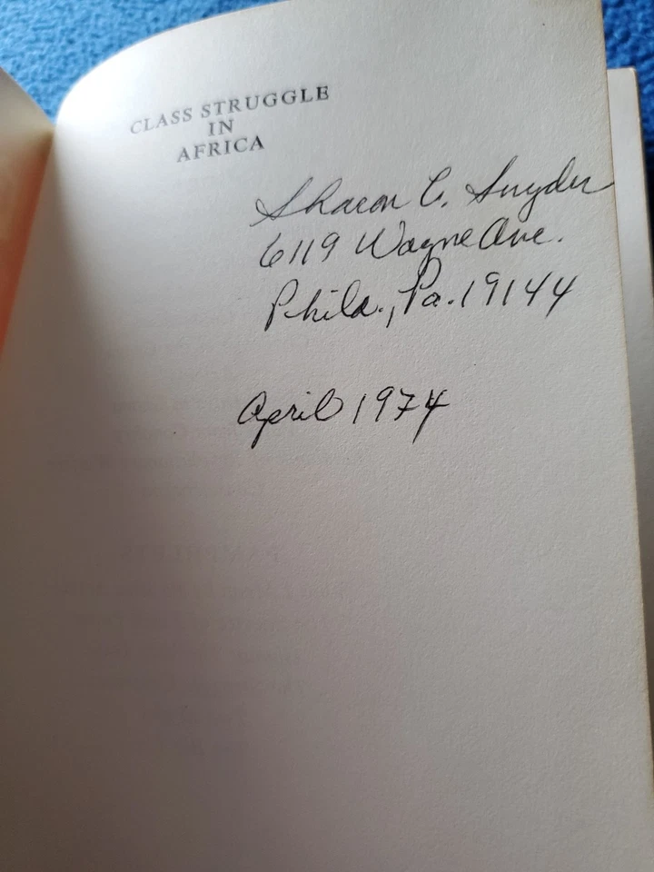 CLASS STRUGGLE IN AFRICA: KWAME NKRUMAH: '70/72: F - Image 2 of 4