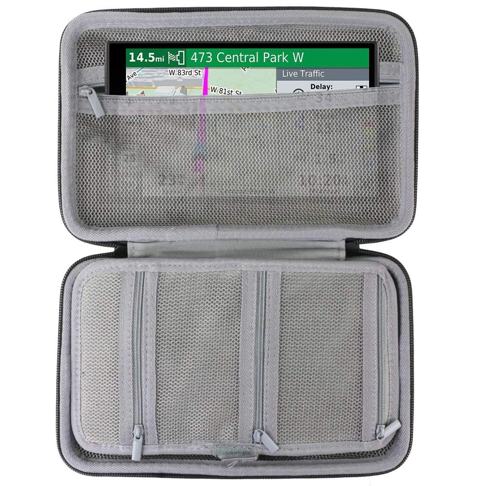 Garmin GPS Car Travel Case 6 to 8 Inch Portable Hard Cover with Comfortable S... - Image 3 of 4