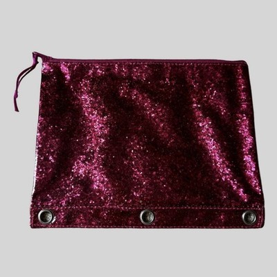 Sparkly Pink Pencil Pouch