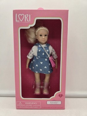 Lori Battat: SAVANA - Fashionable 6'' Doll -blonde hair, brown eyes- New LO31107D