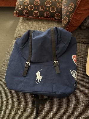 POLO RALPH LAUREN Men s Fragrances Navy Backpack Travel Hiking Gym Weekender Bag