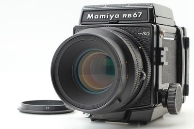 [Exc+5] Mamiya RB67 Pro SD Film Camera K/L 127mm F3.5 Lens 120 Back From JAPAN