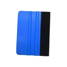 4 Inch Plastic Felt Edge Squeegee, Mini Squeegee Car Window Film Tinting 1PC