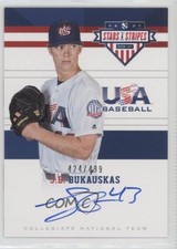 2017 USA Baseball Stars & Stripes CNT Signatures /499 JB Bukauskas #3 Auto f0v