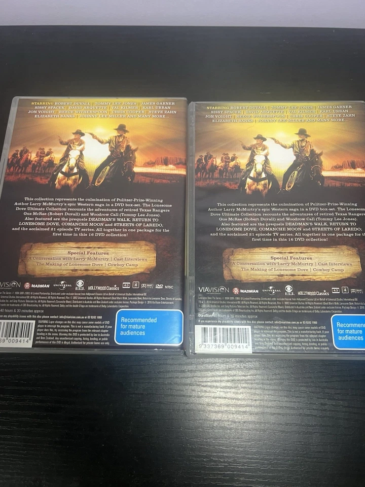 Lonesome Dove The Ultimate Collection DVD 16 Disc Set Region 4 - image 2 of 2
