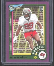 2022 Panini Classics #193 Rachaad White Timeless Tributes Purple #/50