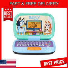 VTech Bluey Game Time Laptop Toy w/ 10 Games Grannies Fancy Restaurant