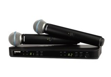 Shure BLX Wireless Combo System includes 2 Beta 58A Mics 572-596mHz