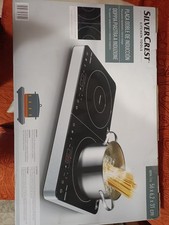 Doppelkochfeld Induktion ELECTRIC STOVE DOUBLE Silver Crest
