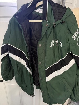 jets starter jacket. Great condition. Full zip up jacket.