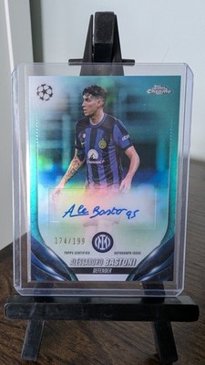 2023-24 Topps Chrome UCC Alessandro Bastoni Autograph /199