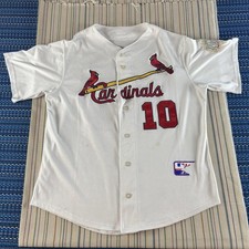 Vintage St. Louis Cardinals Jersey Mens MLB Baseball World Series 2004 La Russa