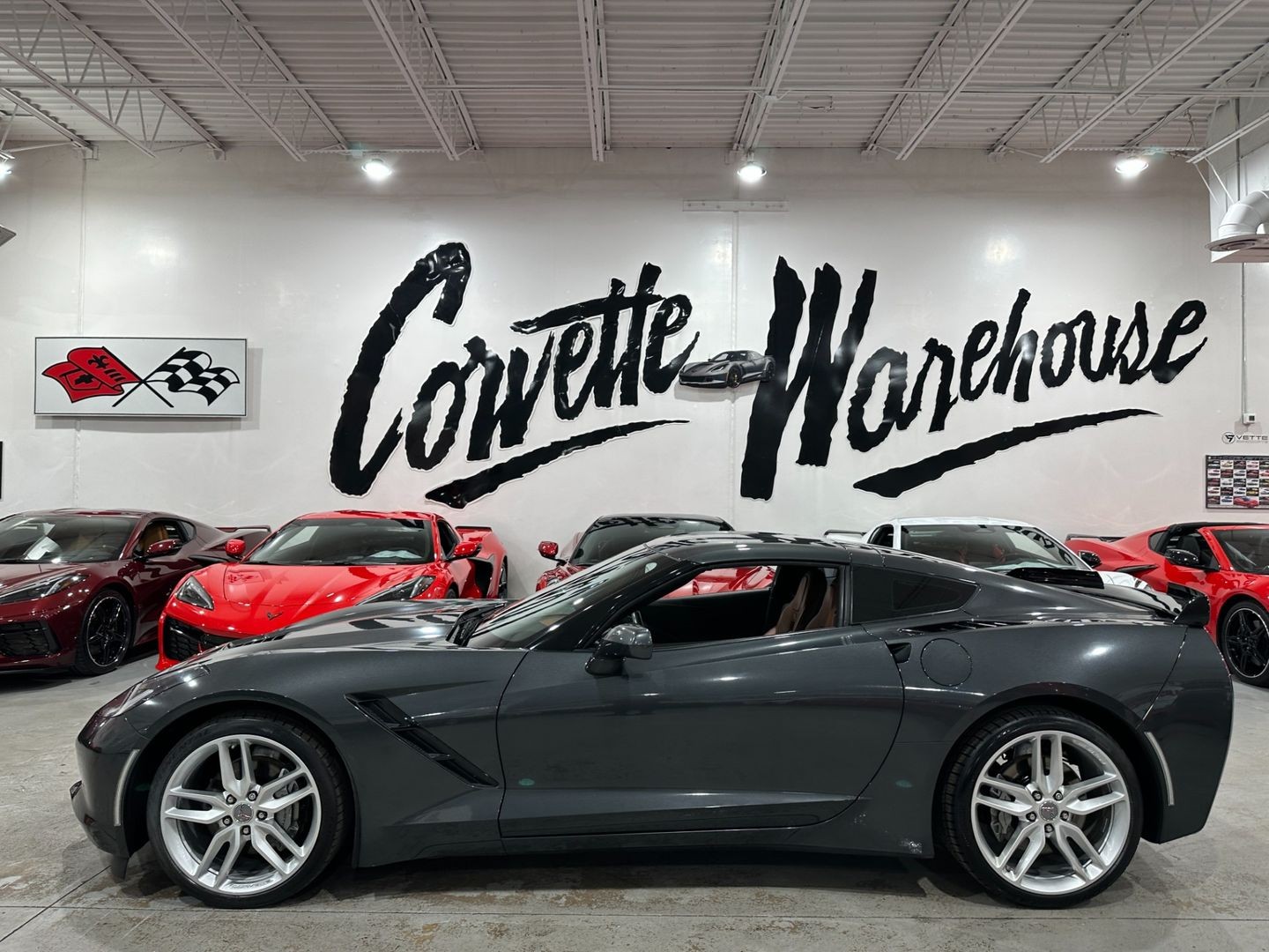 2019 [G7Q] Watkins Glen Gray Metallic Chevrolet Corvette   | C7 Corvette Photo 2