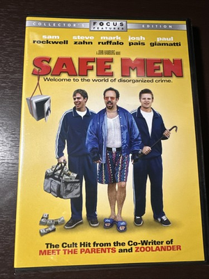 #ad #ad Safe Men DVD 2006 Sam Rockwell Steve Zahn Paul Comedy Heist BRAND NEW SEALED $7.44