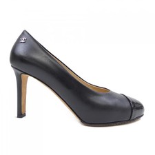 CHANEL G33302 Pumps EU36.5 US6 Black