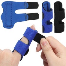 Finger Splint Brace Support Trigger Straightener Corrector Protector Pain Relief