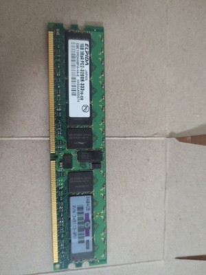 1GB Elpida DDR2-400 PC2-3200R 1Rx4 ECC Reg EBE10RD4AEFA-4A-E 73P2870 345113-051