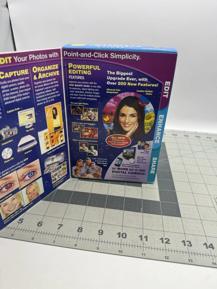 Photo Explosion Deluxe Version 4 (Nova)- Photo Editing Software -New SEALED - Image 2 of 4