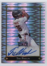 2025 Leaf Metal 92 LGR Silver Pulsar 9/10 Tre Phelps #LGR-TP1 Auto 1s9g