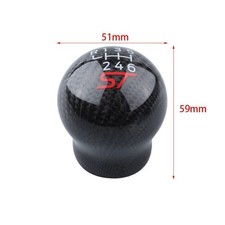 CARBON FIBER SHIFT GEAR KNOB for FORD FOCUS M...