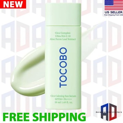 Tocobo Cica Calming Sun Serum SPF50+ PA++++ 50ml - 100% Authentic U.S. Seller