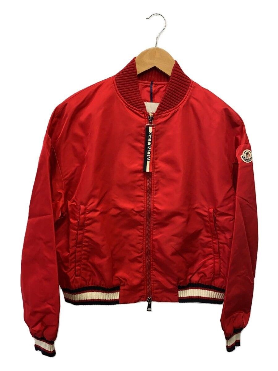 Giacca MONCLER altra nylon ROSSO D10934510105 usata
