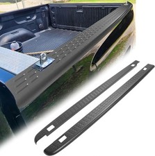 6'6" Truck Bed Rail Caps Cover Compatible with 2007-2014 Chevy Chevrolet Silv...