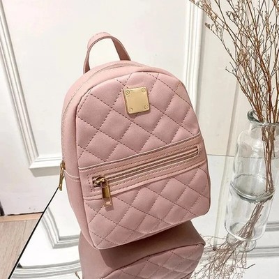 DAMEN RUCKSACK LEDER PU DESIGNER MINI SCHULTERTASCHE TRENDY