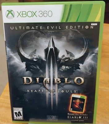 Diablo 3 Reaper of Souls Ultimate Evil Edition Xbox 360 - No Scratches 