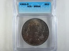 1902-O Morgan Silver Dollar graded MS-66 by ICG