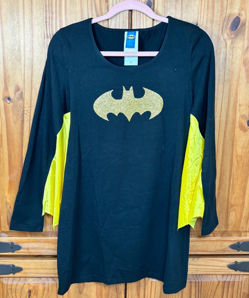 DC Comics Batgirl Dress Adult Costume Halloween Cosplay Size Large + Mask - Image 3 of 4