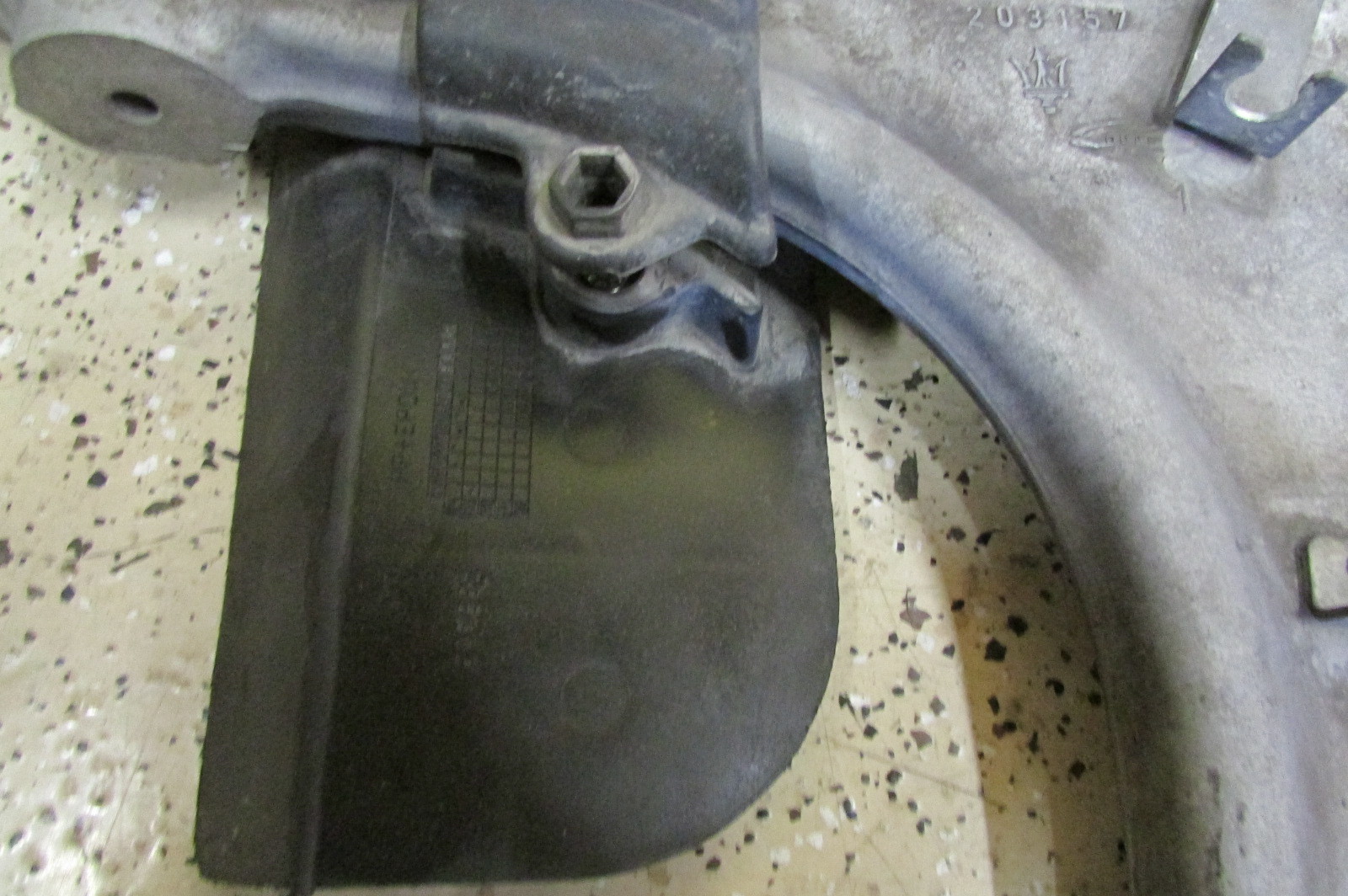 Maserati Quattroporte, RH, Right, Rear Lower Control Arm, Used, P/N 217738