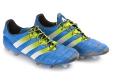BOTAS DE FÚTBOL ADIDAS ACE 16.1 SG CUERO TACOS S32066 2016 TALLA US 11 HOMBRE