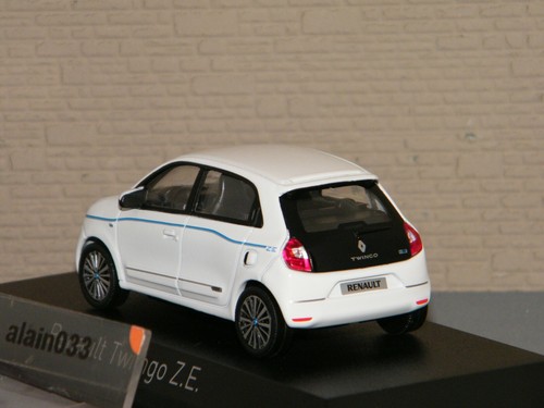 RENAULT TWINGO Z.E 2020 White NOREV 1/43 Ref 517419 - Imagen 3 de 4