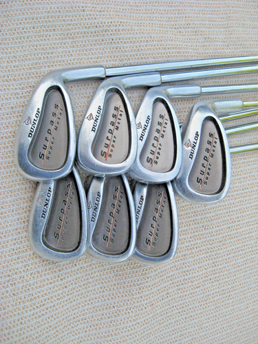 DUNLOP SURPASS SUPER METALL GOLFSCHLÄGER EISEN SET 4 - PW / mittelfirm Flex / RH - Bild 13 von 14