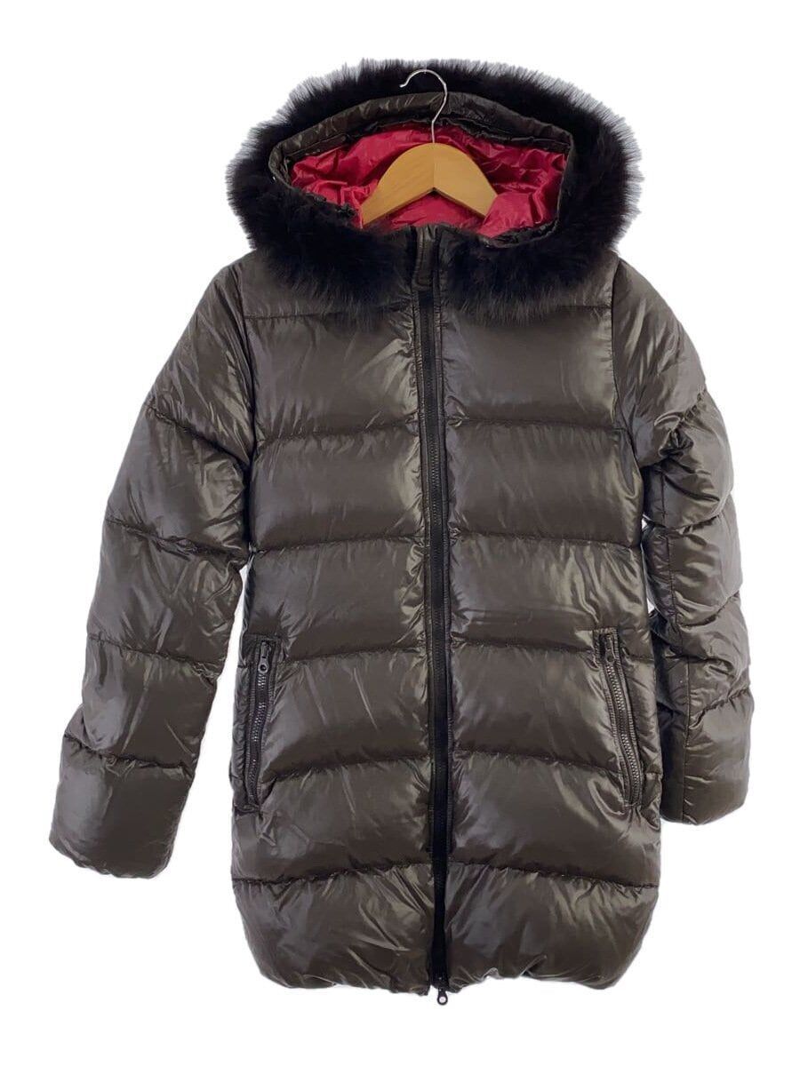 DUVETICA Down Jacket 40 Nylon Brown FGB-1057R Used | eBay 