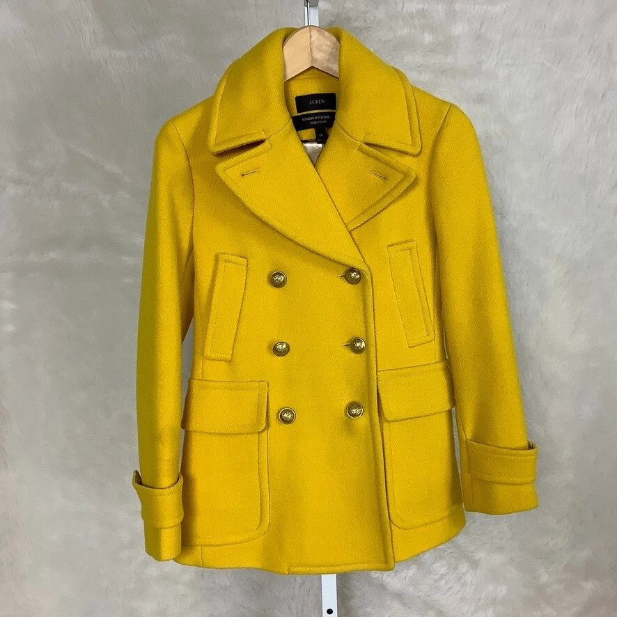 J crew 2025 yellow coat