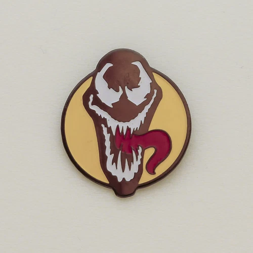 4 Vintage Comic Book Character Pins: Venom, Turok , X-Men & Master Darque