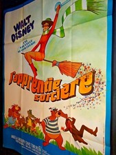 walt disney L'APPRENTIE SORCIERE !  affiche dessin animé animation 