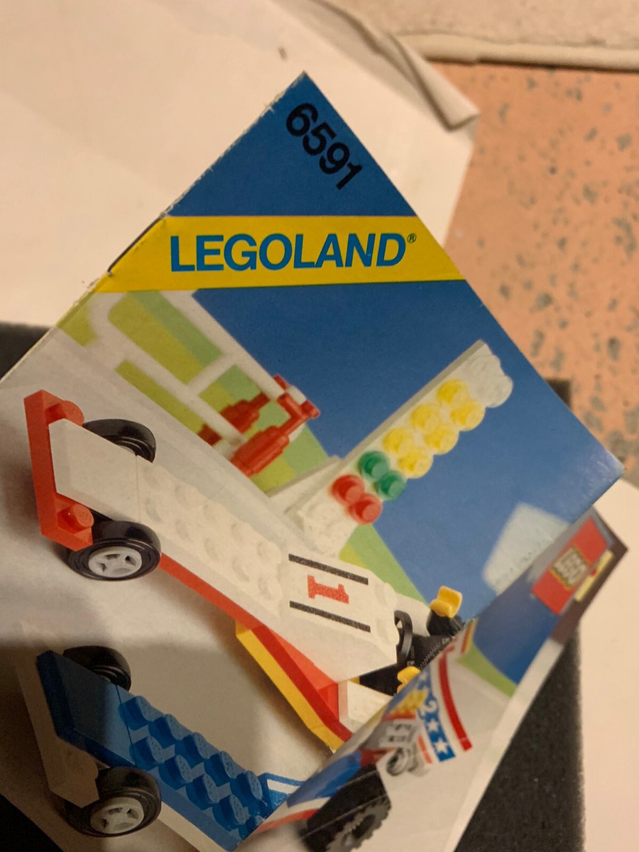 LEGO 6591 System Race Hot Rod Club Instructions Manual Booklet