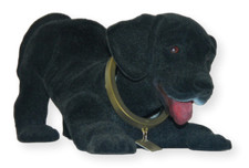 Stable Figurine Chien Labrador Noir Dansante H 13 CM Grand Décorative
